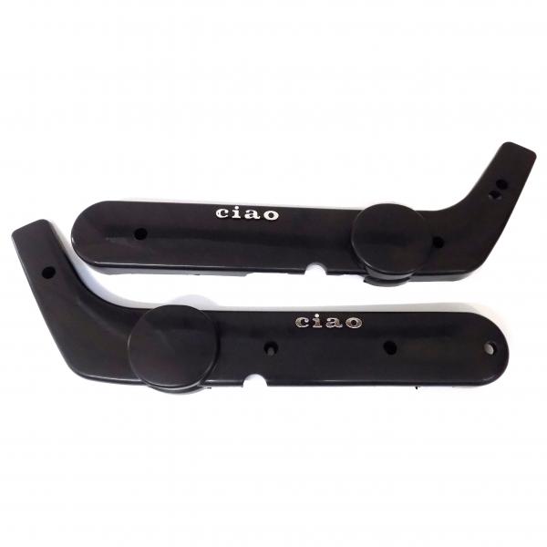 Side panel set Vespa Ciao, black